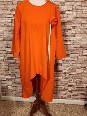 New Style Lux Luna  Brand New Orange Dress